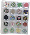 New  2  20-pocket Cowen Binder Pages For Collector Casino Chips  