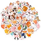  Farm Animal Foam Stickers Cute Animal Self Adhesive Sticker For Kids Craft 