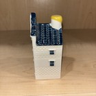Klm Bols Blue Delft   s Holland House Miniature Bottle Sealed Empty  62