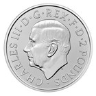 2024 U k  2 Pound King Charles Iii Silver Britannia 1 Oz  999 Brilliant Uncir   