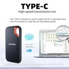 External Hard Drive 4tb High Speed Capacity Solid State Usb3 2 Laptop Mac And Pc