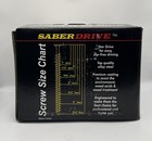Saberdrive Deck Screws 09346 10 X 3-1 2  Star Drive Xl1500 Green Exterior New