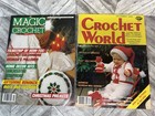 Lot Of 27 Vintage Crochet Magazines 80   s 90   s