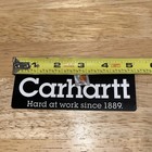 Carhartt Hard At Work Since 1889 Sticker Decal