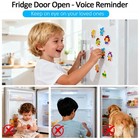 Refrigerator Alarm 3-level Volume Voice Reminder Door Open Chime For Dementia Us