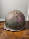 Wwii Ww2 Us Army Schlueter Front Seam Swivel Bale M1 Helmet W  Star