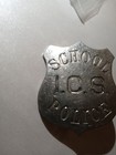     school I c s  Police Badge