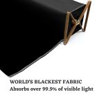 The Black Market  Musou Black Fabric Kiwami  Backcoated -free Shipping us Seller
