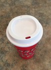 Starbucks 2019 Red Reusable Cup Grande 16oz Merry Coffee Christmas