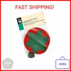 Dritz 4  Large Tomato Pin Cushion With Strawberry Emery  1 Count  Red