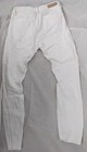 Stradivarius Ripped Denim Skinny Jeans Size 8 White Ladies Trousers Pants Torn