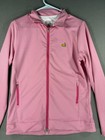 Magnolia Lane Tech Masters Golf Jacket Women   s Medium Pink Full Zip Performance