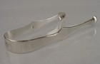 Rare George Murray Newcastle Sterling Silver Sugar Tongs C1810 Georgian