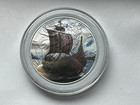 Viking Ship - American Silver Eagle 1oz  999 Limited Edition Silver Dollar Coin