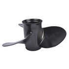 Black Boat Propeller 11 1  Diameter Fit For Tohatsu Nissan Outboard Engine 
