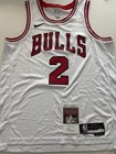 Lonzo Ball Signed Auto Autographed Bulls White Jersey Jsa Coa