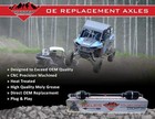 Rugged Performance Axle For Arctic Cat Alterra 700 Front Left front Right