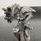 Myth And  Magic The Winged Serpent By Roger Gibbons Pewter Figure