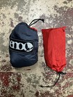 Eno Double Nest Camping Hammock W  Straps- Red grey