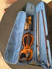 Cecilio 4 4 Full Size Electric Silent Violin  Hand-carved Solid Maple Wood  Comp