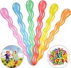 100 Pcs 40   Colorful Twisted Long Assorted Colors Balloon For Playing Weddin   