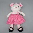 Baby Starters Plush Doll Pink Ballerina Polka Dots Stuffed Toy Lovie Lovey 12 