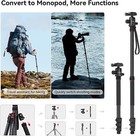 Smallrig 78  Camera Tripod  Foldable Aluminum Tripod   Monopod  360  ball Head