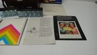 Vtg Original Polaroid Sx-70 Onestep White Rainbow Stripe Camera Box Instruction