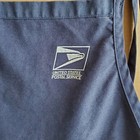 Vintage Fame Blue Usps Embroidered United States Postal Service Apron Workwear