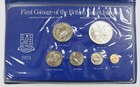 1973 British Virgin Islands 6-coin Matte Specimen Set  925 Silver - W case   Coa