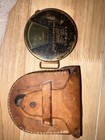 A  Lietz Co  1930 Us Engineer Surveying Compass With Whitneyer Leather Case