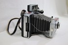 Vintage Polaroid Automatic 100 Land Camera 1963-66 With Case Flash Extras