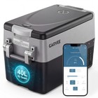 42qt Car Fridge Freezer  Dual Zone  App Control  Ac dc Portable Refrigerator