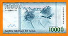 Chile Circulated Note 10000 Pesos 2019 P-164  low Shipping 