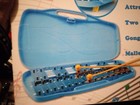 First Note Glockenspiel Xylophone 25 Note Bell Set Case Lot Three School Musical
