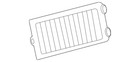 New Oem Genuine Toyota Highlander Hybrid Hv Cooling Fan Filter G92dj-48020