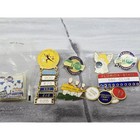 Lot Of Vintage Bowling Lapel Pins  9  Pins Angel Florida Achievement 500