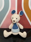 Crochet Stuffed Animal Lot teddy Bear  Platypus  Elephant  Bunny   Llama