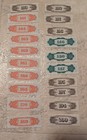 Lot Of 20 American Bank Note Company Railroad Bonds 1890   1898      