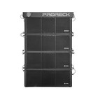 Proreck Dual 8   Full Range 4000w Line Array Speaker 4 With Fly Frame For Stage