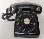 1963 Western Electric 500 Rotary Desk Phone W  Box And Ringer Instructions