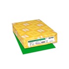 Neenah Paper Astrobrights Colored Card Stock 65 Lb  8-1 2 X 11 Gamma Green 250