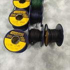 Vintage 25ft Spools Consolidated Silver-plated Copper Wire 20 Awg Lot