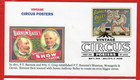 Circus   8 Different Fdcs Showing Vintage Circus Posters   4898-4905