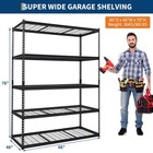 Professional 2500 Lb Pallet Rack System  Adjustable Metal Shelving For Storage