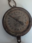 Vintage 1931 Chatillon Hanging 40 Lb  Store Scale Rustic Decor   Metal Basket 