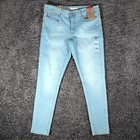 Levi s 711 Skinny Jeans Women s 30x30 Light Blue Stretch Mid Rise Sculpt Nwt