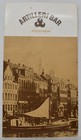 1977 Artilleri Bar Restaurant Menu Hotel Scandinavia Copenhagen K  benhavn Dk
