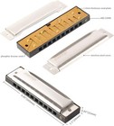 Easttop Harmonica For Beginners Key Of C 10 Holes Harp Diatonic Blues Harmonica