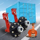 New Upgrade Superior Shipping Container Wheels 8x 6 5 Lug container Mobile Kits 